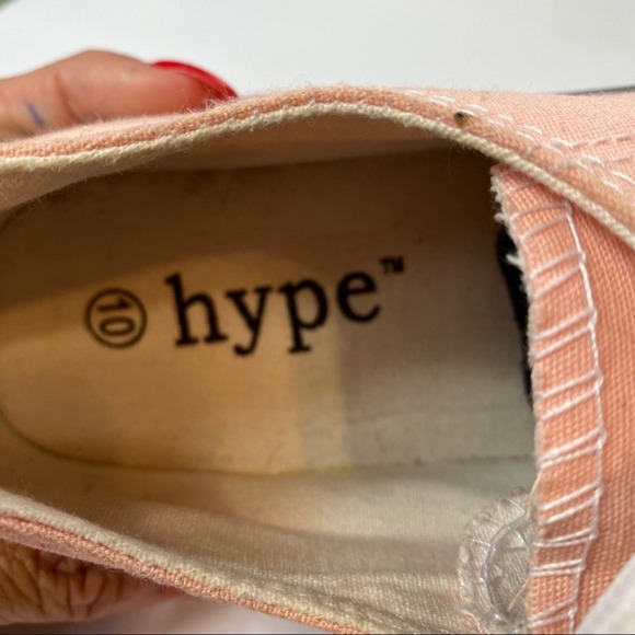 Hype Pink Stylish Fashion Sneakers - Picture 7 of 11
